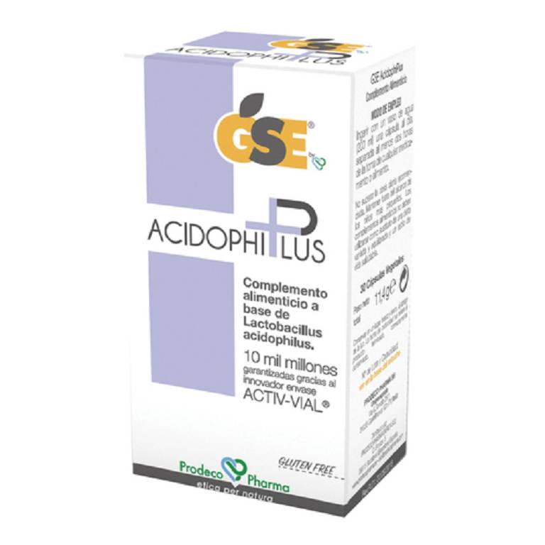 GSE PROBIOTIC+ ACIDOPHIP 30CPS