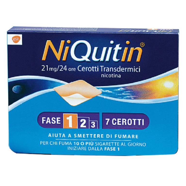 NIQUITIN*7CER TRANSD 21MG/24H