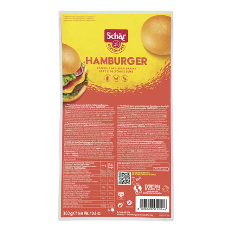 SCHAR PANINI HAMBURGER 300G