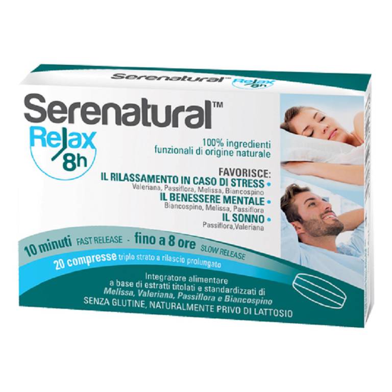 SERENATURAL RELAX 8H 20CPR